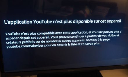 Fin de l’application Flash YouTube pour les téléviseurs