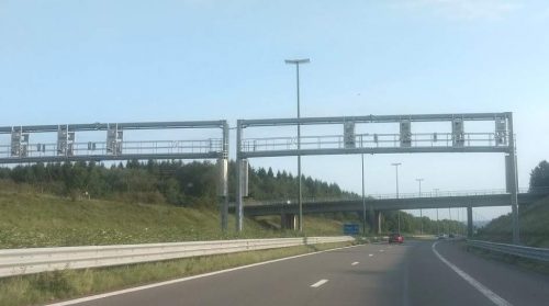 Nouveaux portique caméra sur les autoroutes ? comptage, radar ?