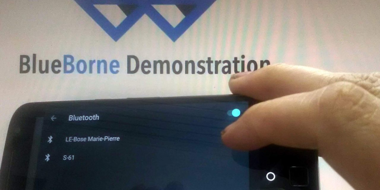 Blueborne attaque de votre Smartphone via Bluetooth