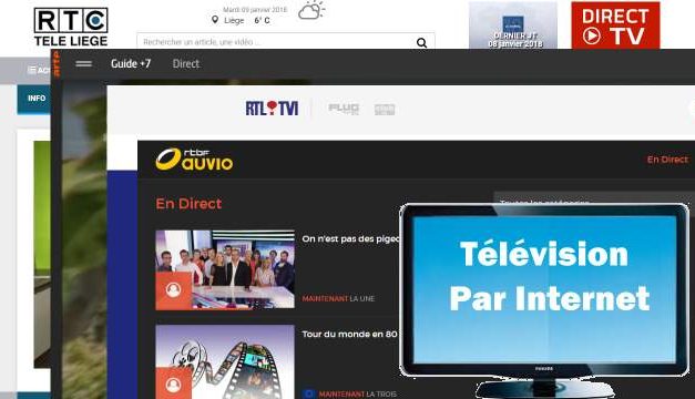 La télévision belge gratuite par internet