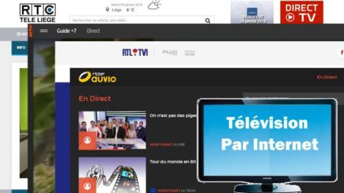 La télévision belge gratuite par internet