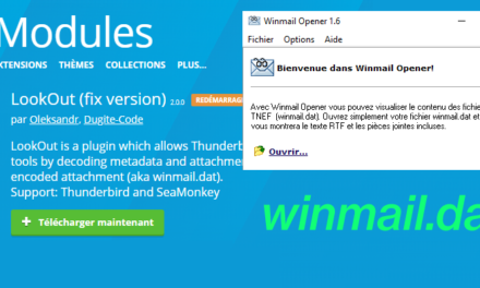 Comment ouvrir une pièce jointe au format winmail.dat ?