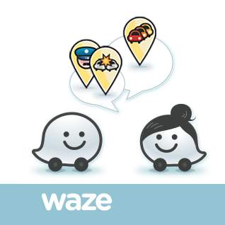 Afficher les radars avec Waze même en France